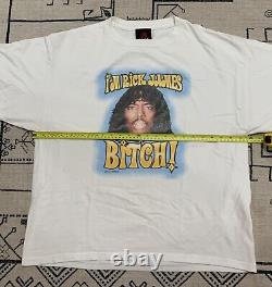 Vintage Zion Rootswear Rick James Chemise XL Dave Chappelle Show Freaknik Wu Tang